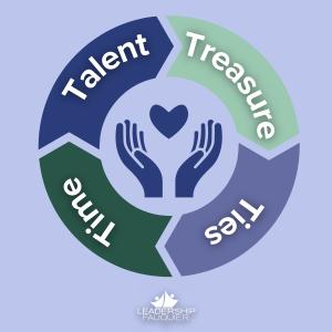 time talent treasure ties square