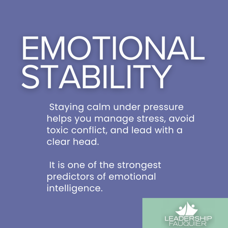 emotional stability description