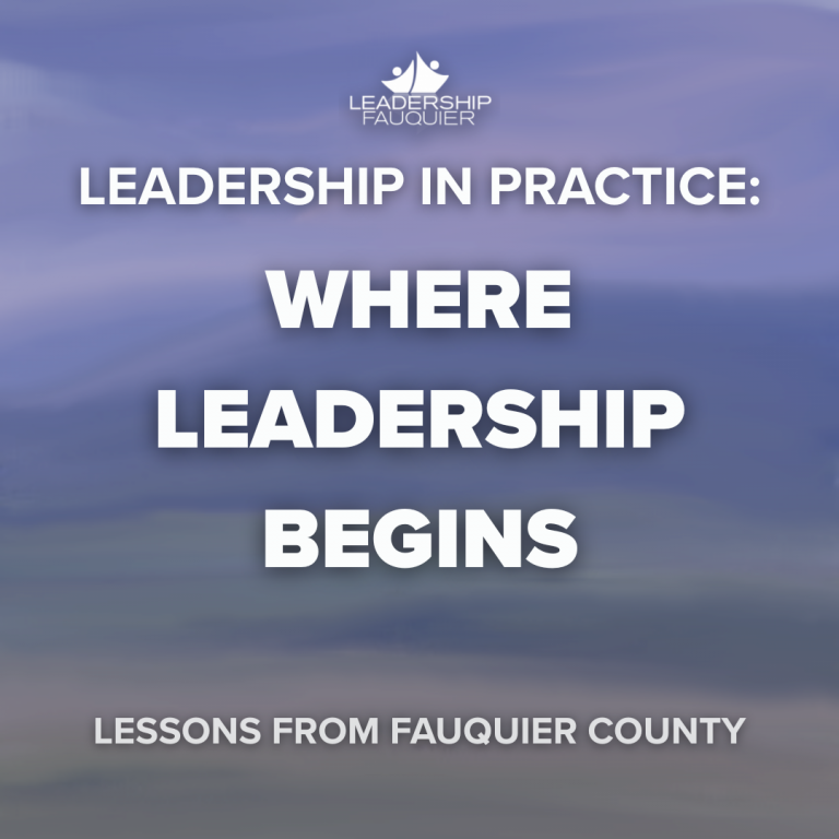 Leadership in Practice: Where Leadership Begins