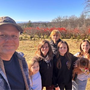 aimee ogrady and family with rural background